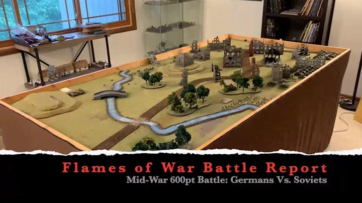 Flames of War Mid War Battle Report - German Vs. Soviet