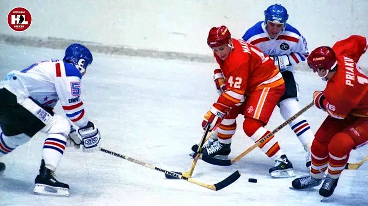 18.09.1989. Суперсерия. (HD) Крылья Советов - Калгари Флеймз | Soviet Wings - Calgary Flames. SS1989