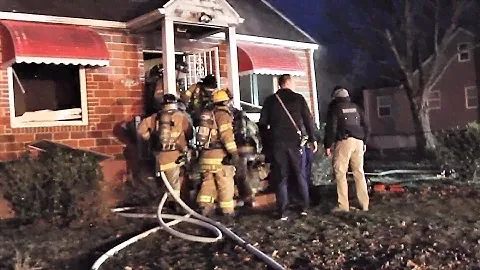 Caught on camera: 2 rescued at Prince George's County, MD house fire