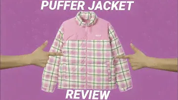 GOLF WANG PINK PLAID PUFFER JACKET (REVIEW)