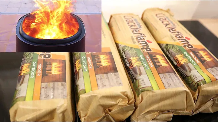 duraflame Crackleflame 4.5lb 3-hr IndoorOutdoor Firelog, 4 pack