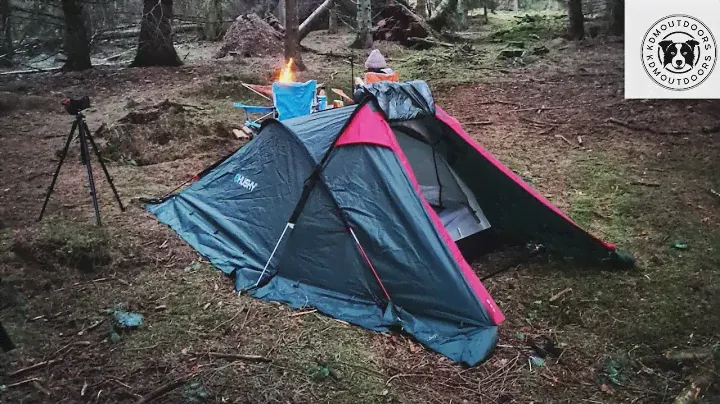 We got a Husky! Forest camp in our Husky Flame 2 (4k)