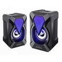 Колонки Perfeo FLAMES 6 Вт, USB, LED