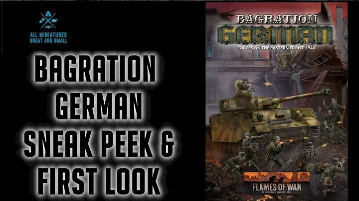 German Bagration for Flames of War. First Look and Sneak Peek