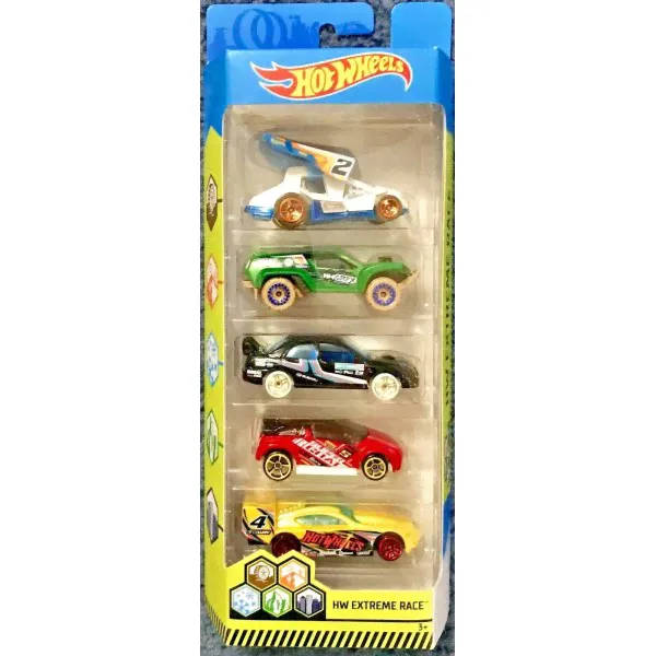 Набор машинок Hot Wheels Flames, FYL11, 5 шт-0