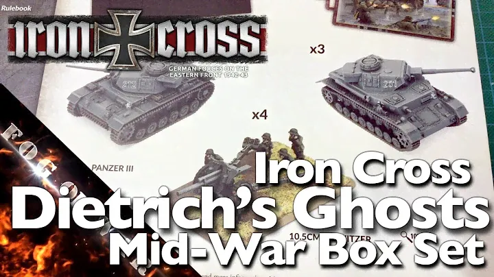 Review | Dietrich's Ghosts Iron Cross Box Set 1/100 Scale (15mm) | Flames of War