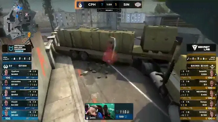 Ибмовый молотов от Copenhagen Flames на PGL Major Antwerp 2022 Europe RMR B