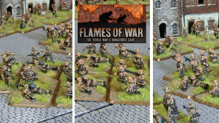 How to Paint Bright Oak Leaf Camo for Flames of War