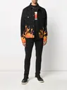 Palm Angels джинсовая куртка Flames PMYE006R205620177688 (lpn5959958)