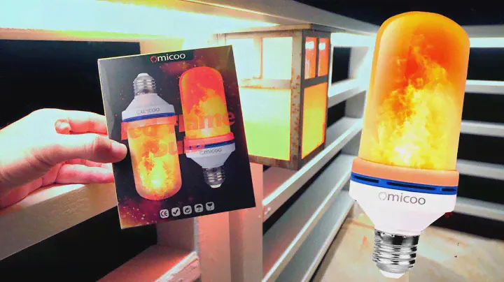 Flickering LED Light Bulb - Fire Like Flames