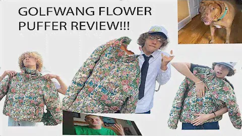GOLF WANG FLOWER PUFFER JACKET REVIEW!!