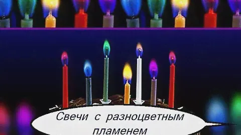 Бизнес-идея: Свечи с разноцветным пламенем
