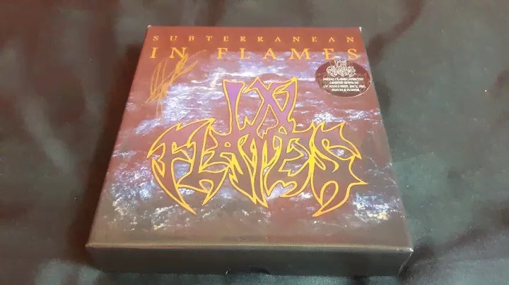 In Flames - Subterranean (Ltd. Edition Box Set) Unboxing