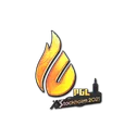 Купить Наклейка | Copenhagen Flames (голографическая) | Стокгольм 2021 - CS2