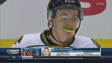 Flames nab Tkachuk with sixth pick