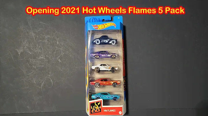 Opening 2021 Hot Wheels Flames 5 Pack