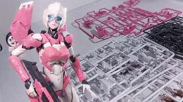 Flametoys Furai Arcee model kit.