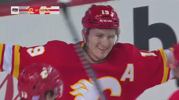 Matthew Tkachuk scores 26 sec. into the game  |  Calgary Flames vs Winnipeg Jets 11/27/21