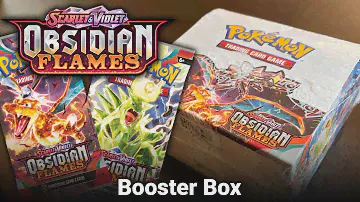 Pokémon TCG: Scarlet & Violet—Obsidian Flames Booster Box Unboxing (36 booster packs)