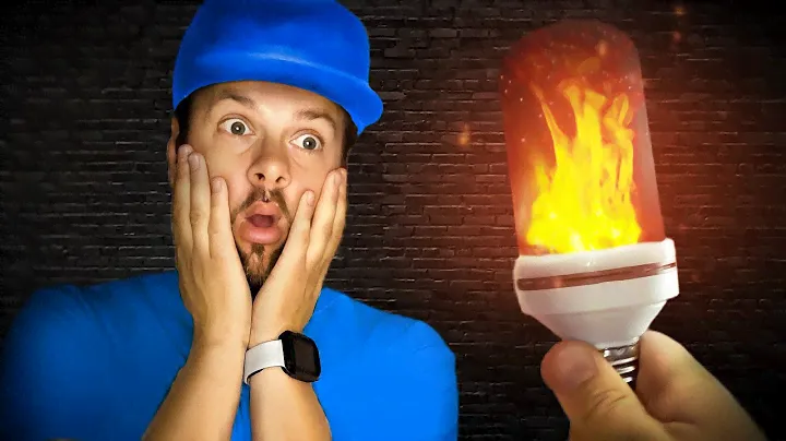 2 Realistic Flame Light Bulbs & 1 Bub that is Like Fireworks on the 4th of July